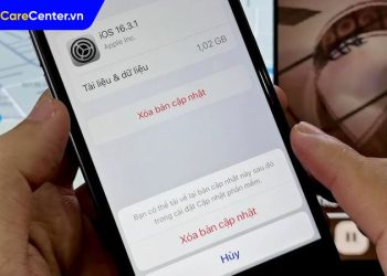 cách xóa bản cập nhật ios đã tải về