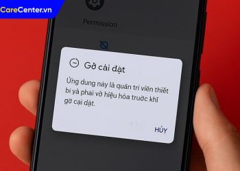 cách xóa ứng dụng không xóa được