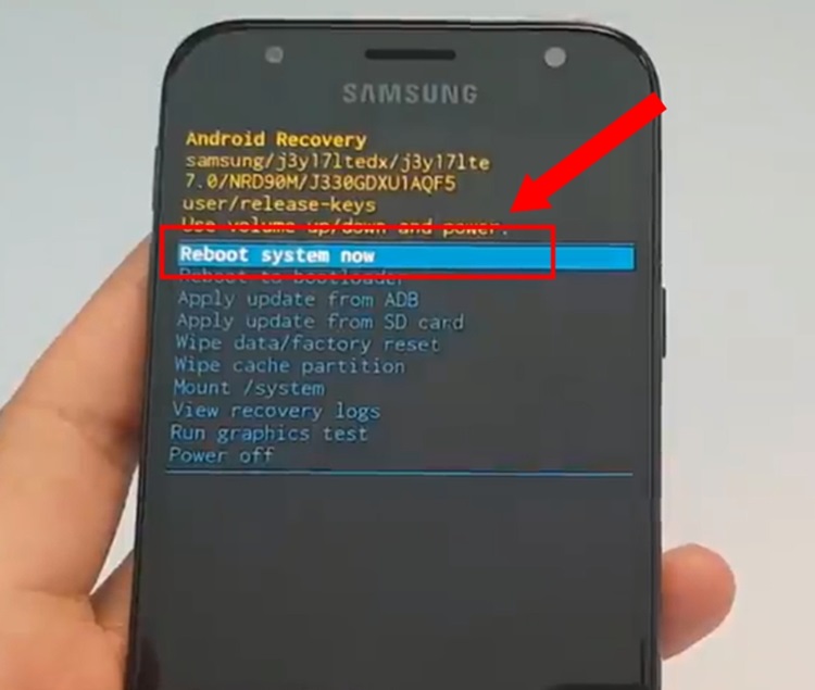 cách xử lý khi điện thoại bị treo máy Samsung