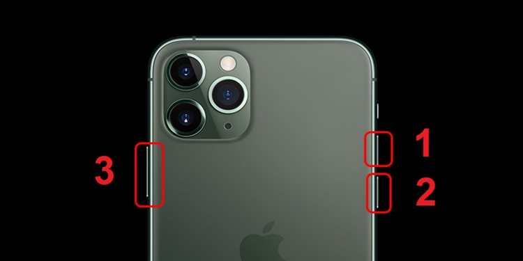 Khởi động lại điện thoại iPhone