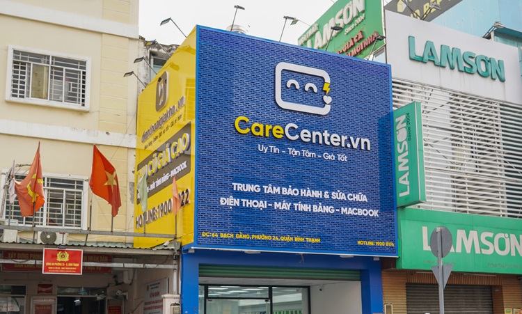 mang máy đi sửa chữa phần cứng ở Care Center