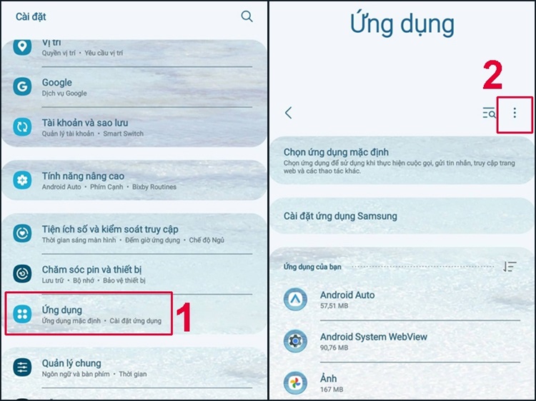 Kiểm tra và cấp quyền cho ứng dụng Điện thoại