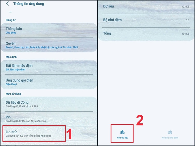 điện thoại không hiển thị cuộc gọi đến