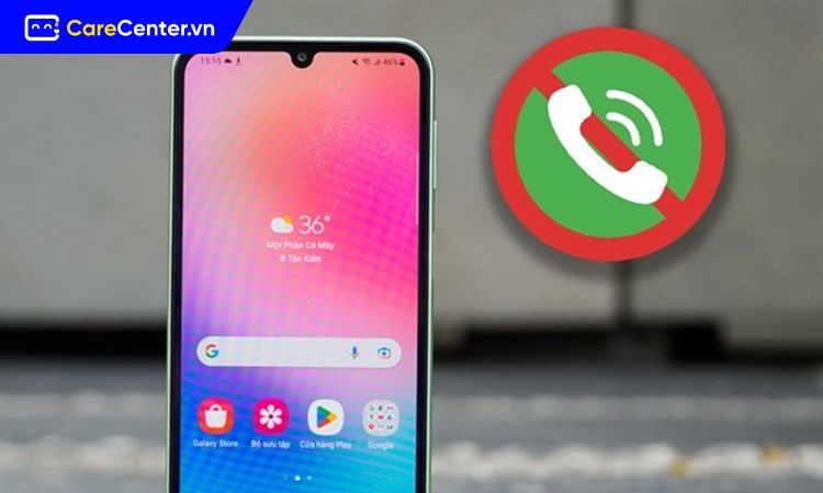 điện thoại không hiển thị cuộc gọi đến