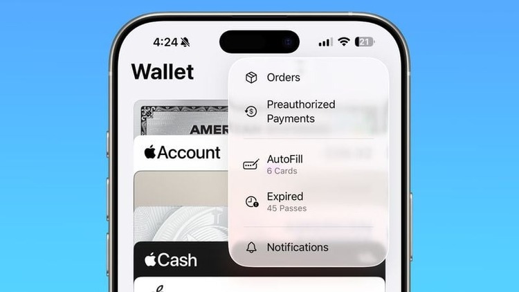 Wallet iOS 26 Beta 5 