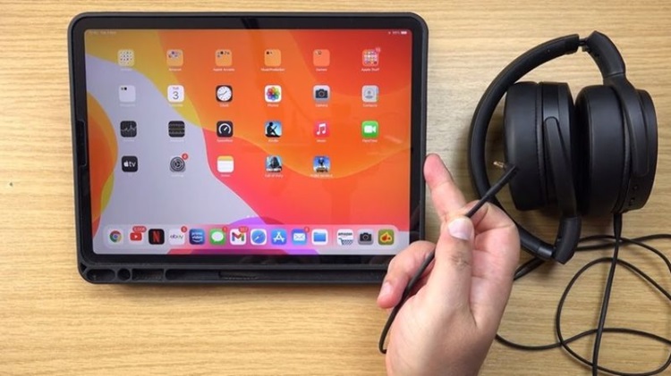 iPad bị lỗi âm thanh tai nghe
