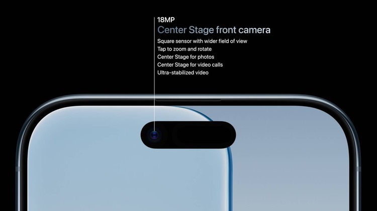 camera trước iPhone 17 Air