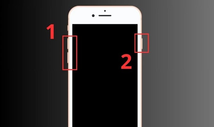 Khởi động lại bằng phím cứng 2