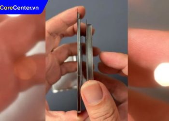 thiết kế pin iPhone 17 Air