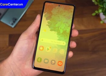 màn hình điện thoại bị vàng