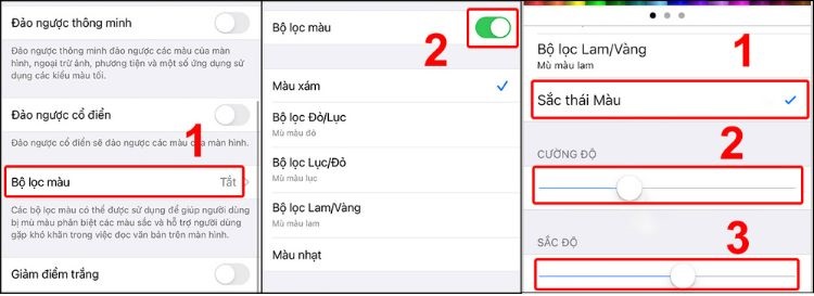 Chỉnh lại màu màn hình