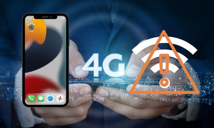 lỗi bật 4g nhưng không vào được mạng