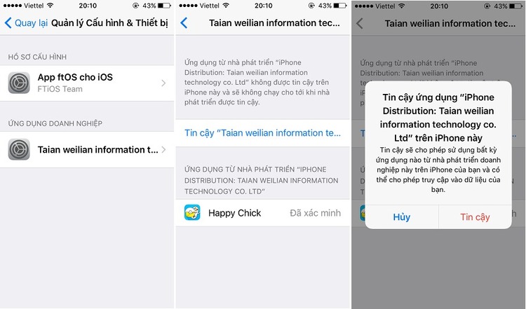 tắt chặn ứng dụng không an toàn trên android