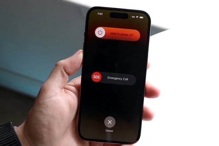 tắt nguồn iPhone 14 khi bị đơ