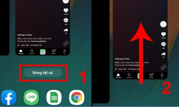 Tắt ứng dụng chạy ngầm