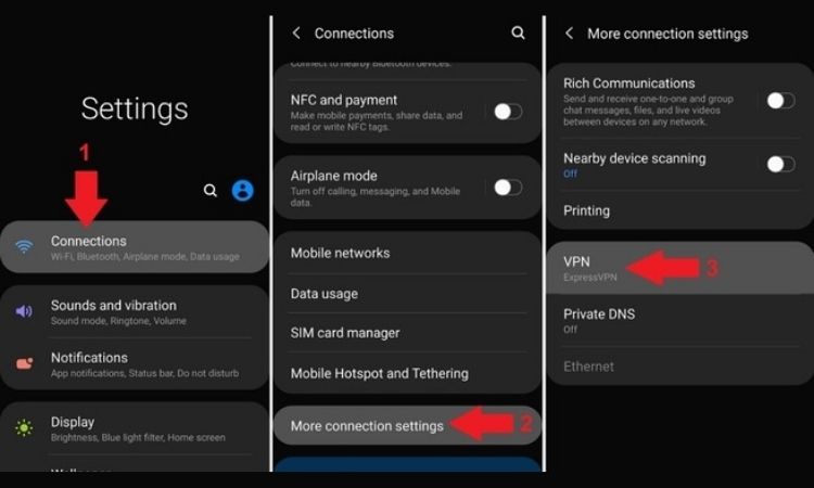 Tắt VPN hoặc gỡ ứng dụng DNS can thiệp