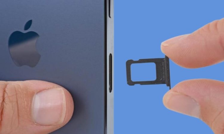 Tháo SIM và các phụ kiện kèm theo