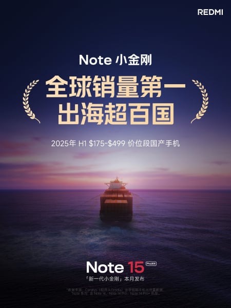 thời điểm Redmi Note 15 Pro ra mắt