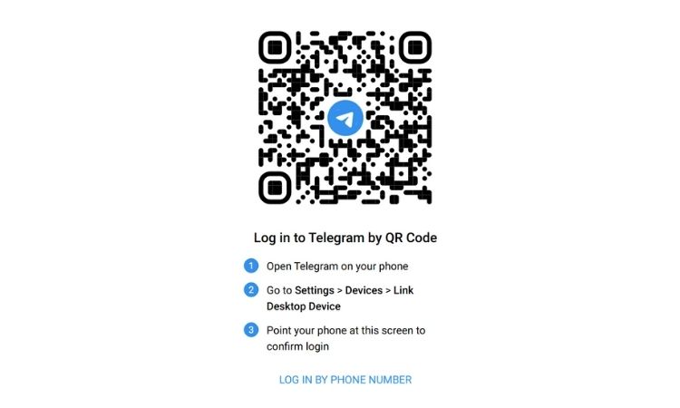 Truy cập Telegram Web thay thế