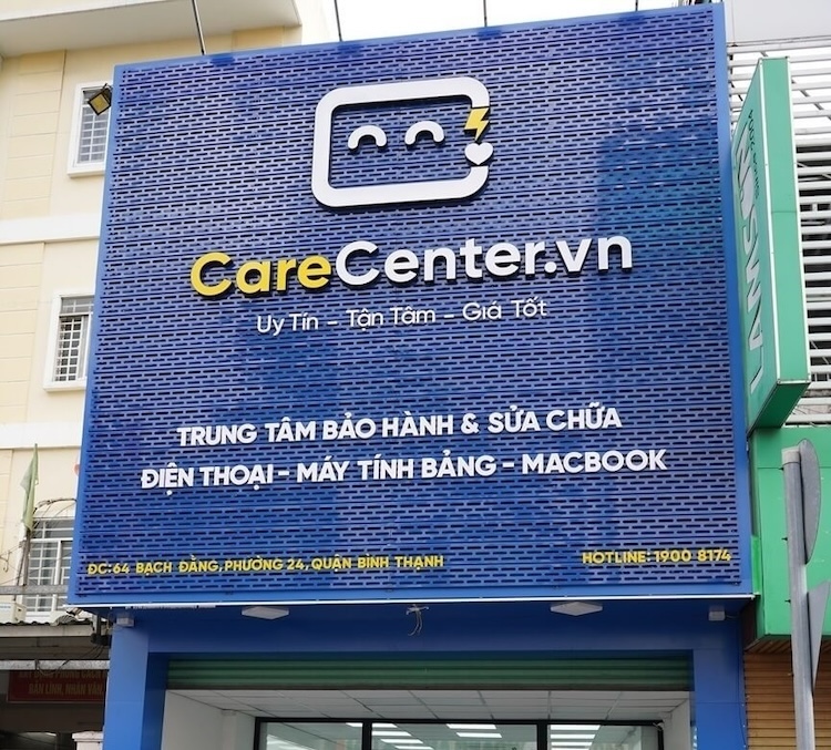 Ép kính iPad ở Care Center