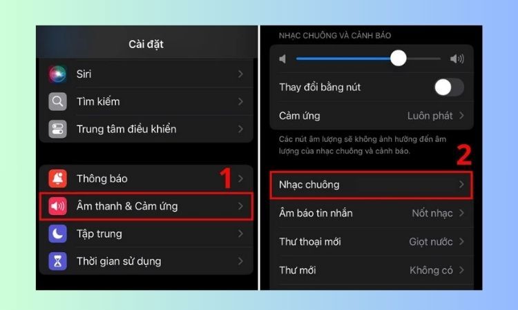 Cách thay đổi kiểu rung trên iOS 26 cực đơn giản