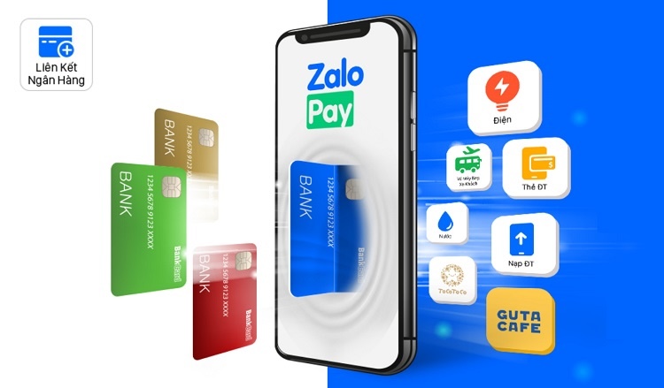 liên kết ZaloPay với tài khoản ngân hàng