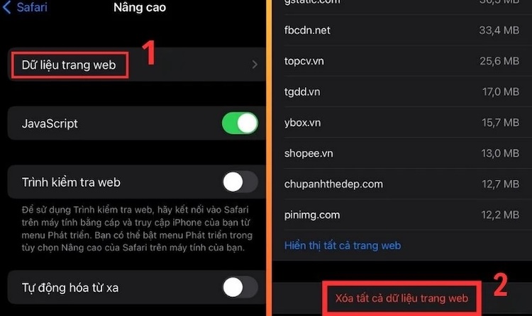 cách giải phóng dung lượng facebook trên iphone