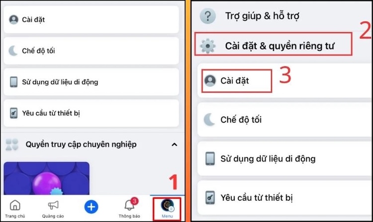 Xóa dữ liệu duyệt web ngay trong ứng dụng Facebook