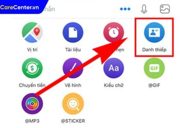 cách gửi zalo cho người khác