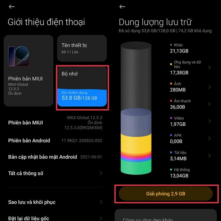Dọn dẹp bộ nhớ thường xuyên