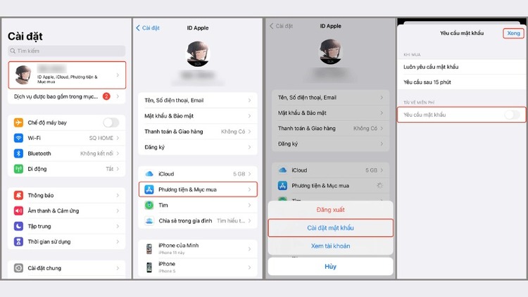 Cách cài zalomà không cần mật khẩu trên iPhone