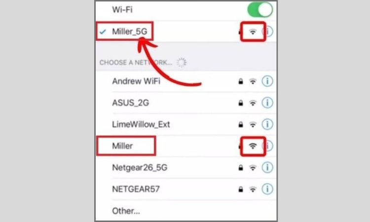 Đổi sang Wi-Fi khác hoặc kiểm tra gói dữ liệu di động