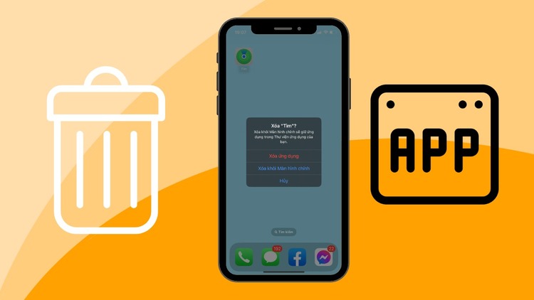 Cách xóa ứng dụng không xóa được