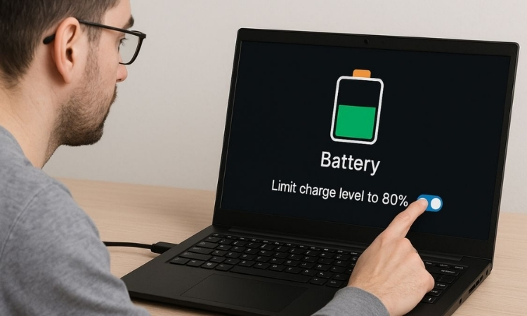 Hạn chế sạc đầy 100% liên tục