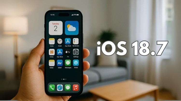 Danh sách iPhone cập nhật iOS 18.7