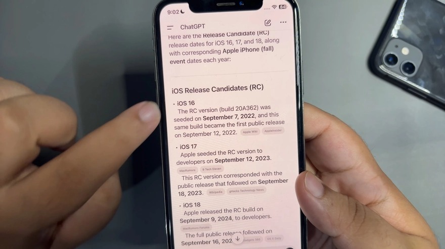 iOS 26 RC