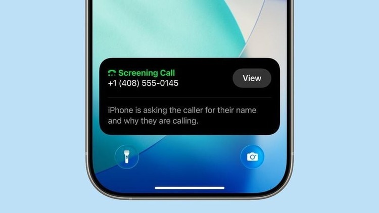 Điện thoại trên iOS 26