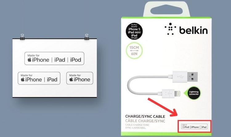 Ưu tiên cáp USB-C to Lightning đạt chuẩn MFi: