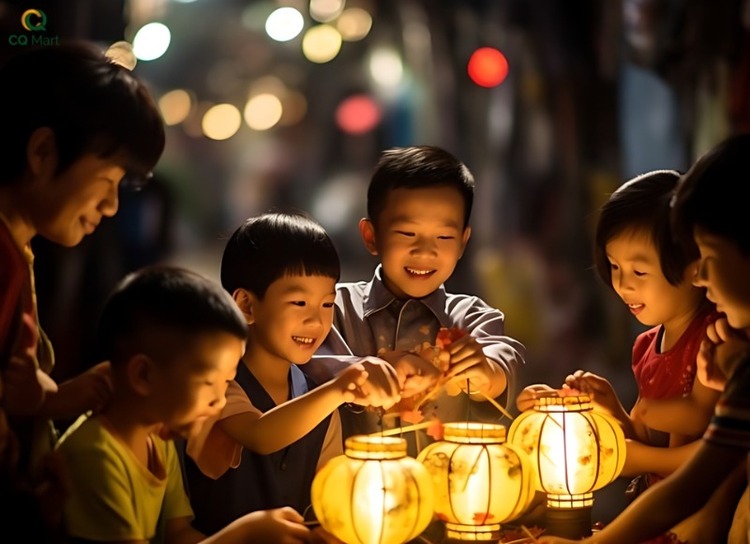 Trung Thu với bạn bè