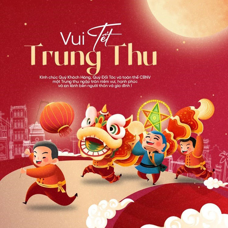 Poster Trung thu múa lân