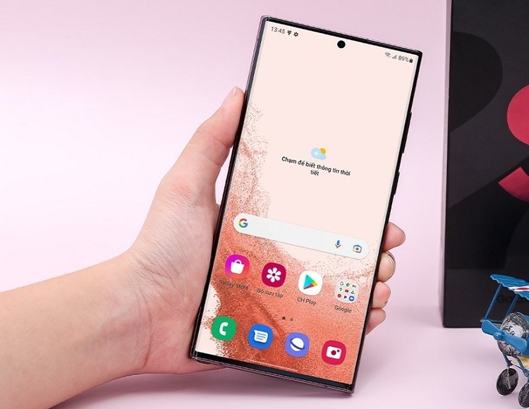 màn hình s22 ultra bị sọc