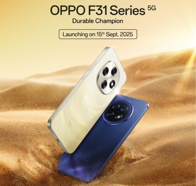 thời điểm Oppo F31 ra mắt