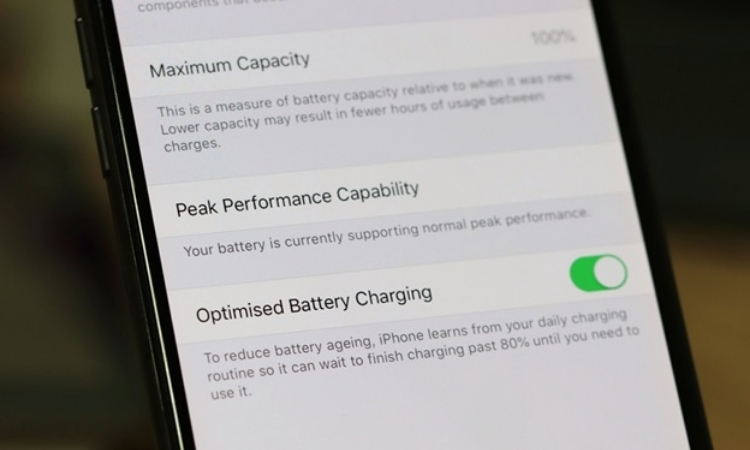 sạc pin được tối ưu hóa trên iphone là gì