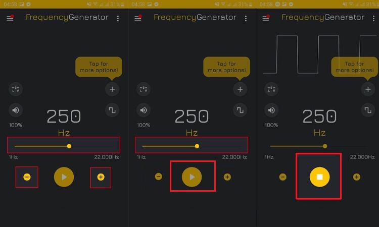 Frequency Sound Generator