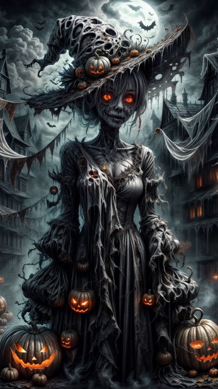 Background Halloween kinh dị