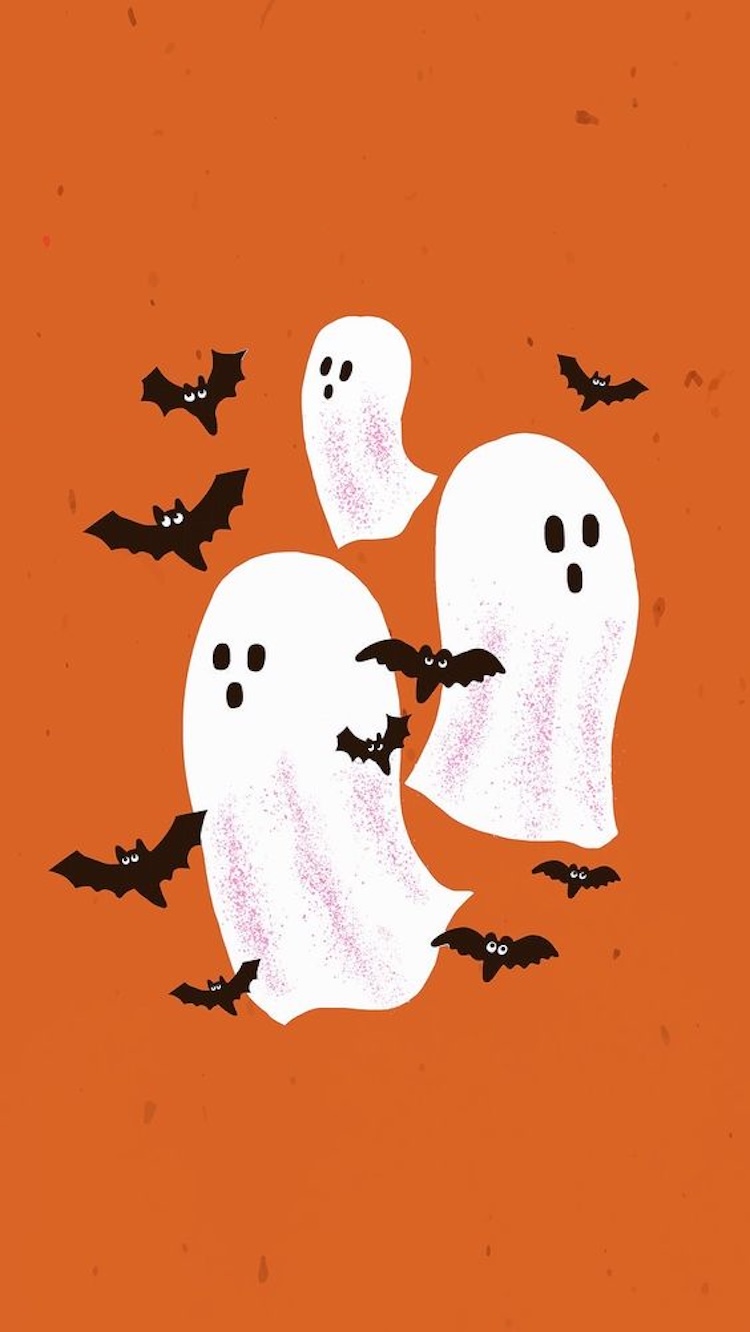 Background Halloween dễ thương
