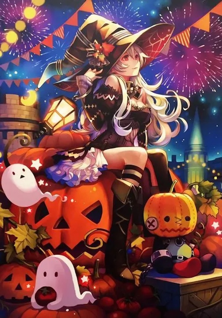 Background Halloween dễ thương