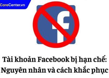 Tài khoản Facebook bị hạn chế
