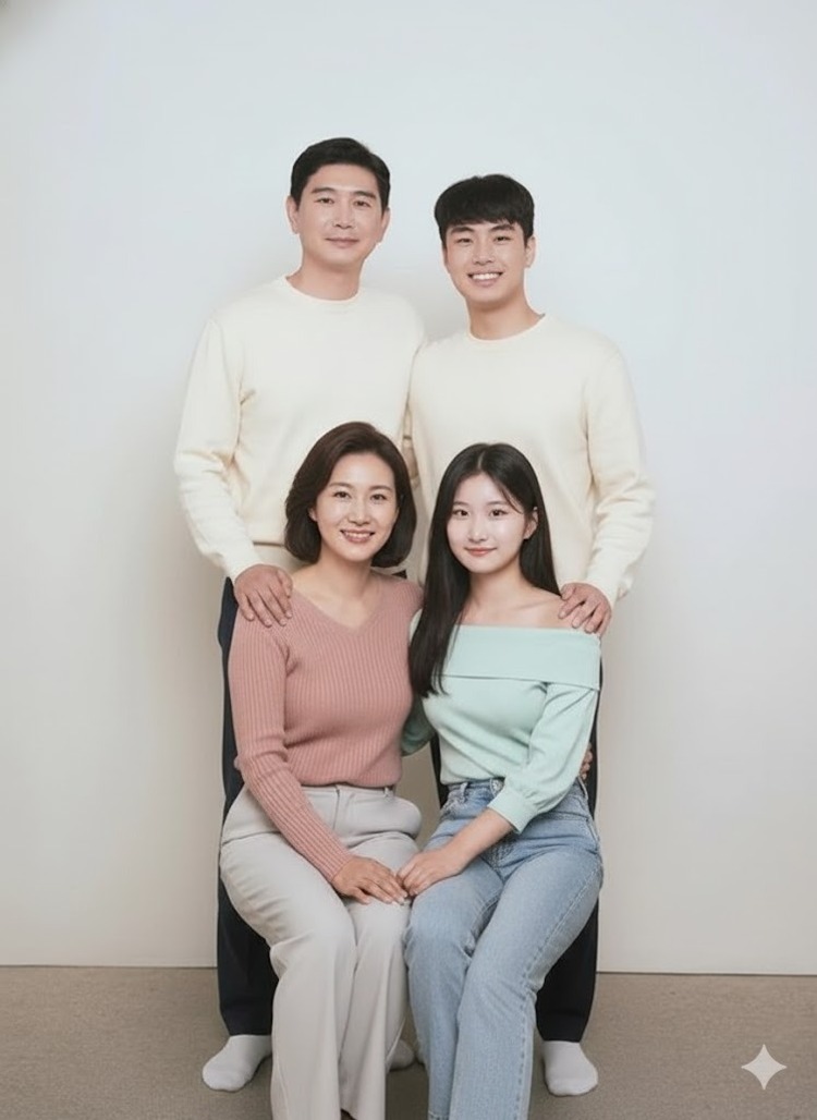 Câu lệnh tạo ảnh gia đình trên Gemini
