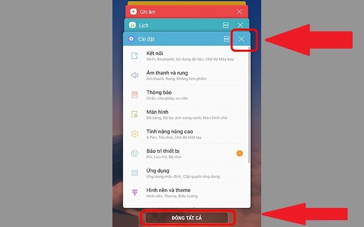 Tắt bớt các ứng dụng chạy ngầm